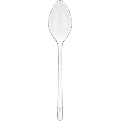 Мини-Ложка фуршетная форма, ПС прозрачная 50шт/упак, 1500шт/кор (ВЗЛП)