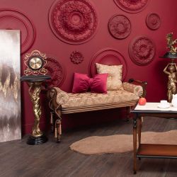 Банкетка Флоренция Орех(Д) Каледония Даймонд Мокка