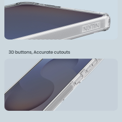 Прозрачный чехол противоударный с MagSafe для Samsung Galaxy S26 Ultra, серия Nature TPU Pro Magnetic от Nillkin