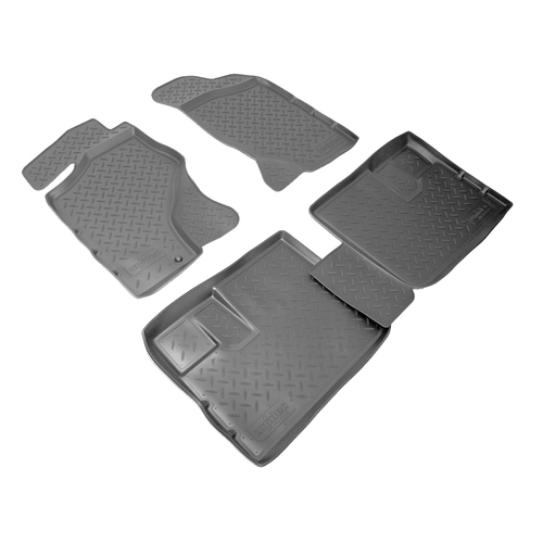 Ковры в салон Norplast/Unidec для Nissan NP300 (2009-)Полиуретан,Черный, арт.NPL-Po-61-39