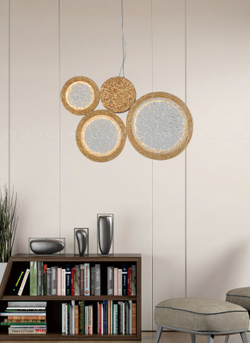 Подвесной светильник Cloyd MANOA-A P3 / латунь (арт.11243)