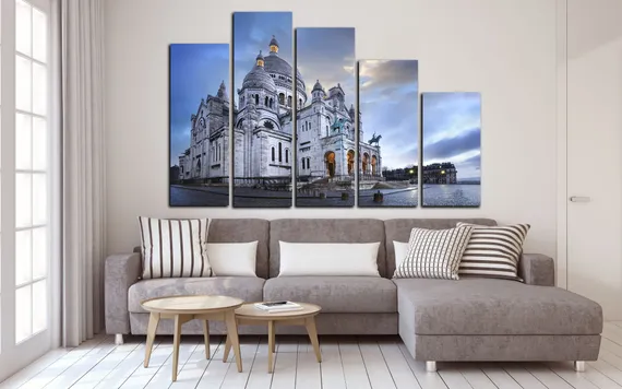 Модульная картина "Католический храм"