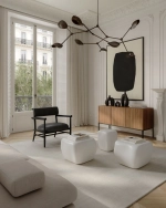 Люстра 101 Copenhagen Stingray Chandelier, Grande - Bronze (5m)