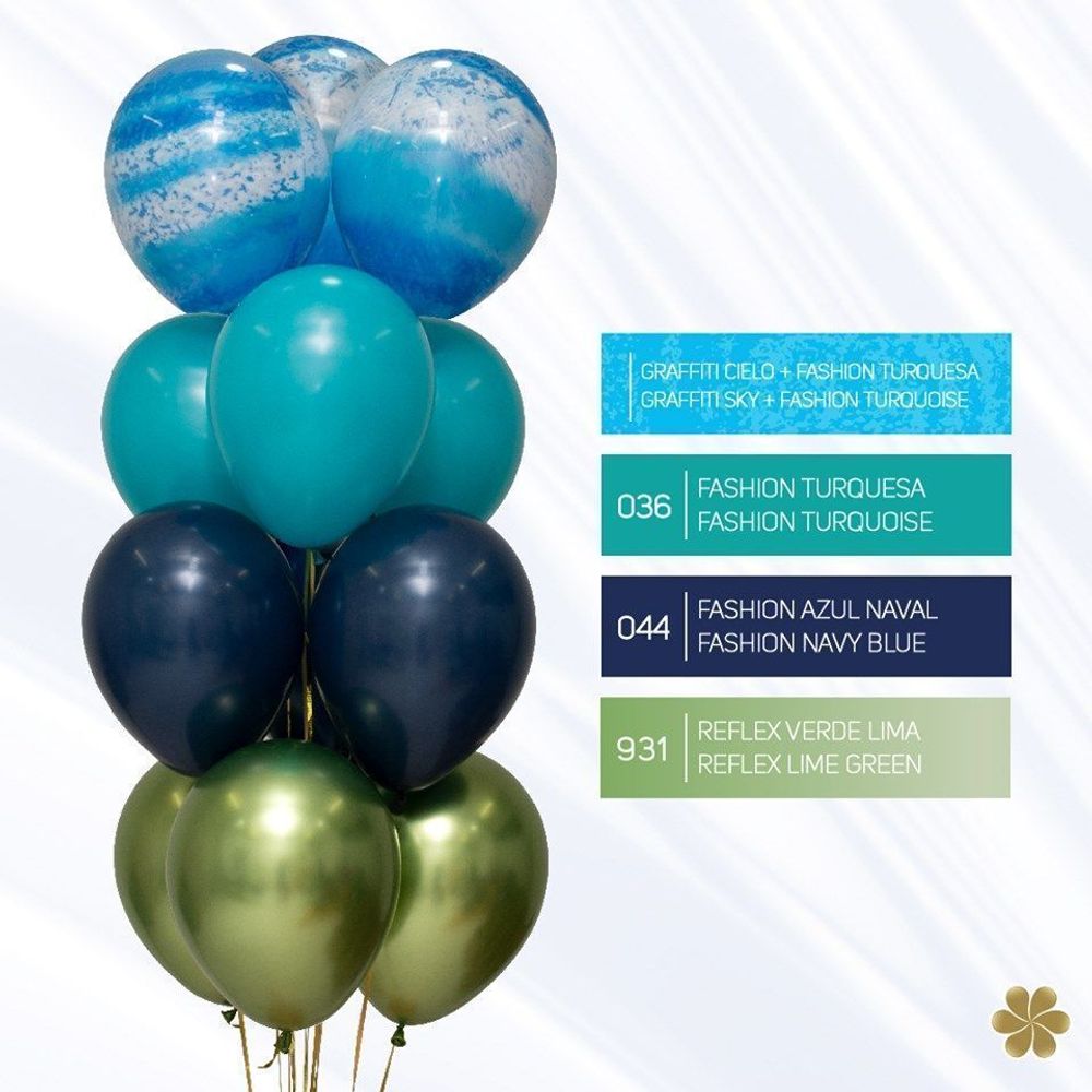 Шар (12"/30 см) Темно-синий (044), пастель 50 шт.