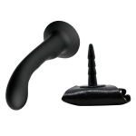 Женский страпон 15,8см с изогнутой головкой Baile Ultra Harness Curvy Dildo BW-022053