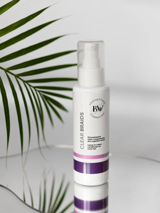 Несмываемый крем-кондиционер для кудрявых волос 100 мл.