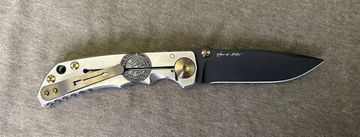 Нож Spartan Blades Harsey CRUSAFORM - сталь MagnaCut, рукоять титан + авторская гравировка