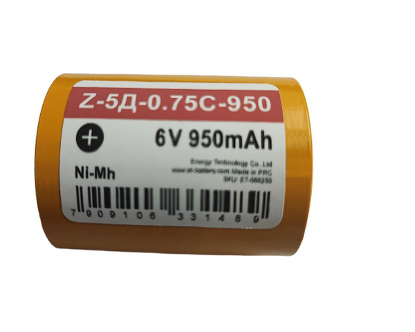 Аккумулятор Z-5Д-0.75С-950