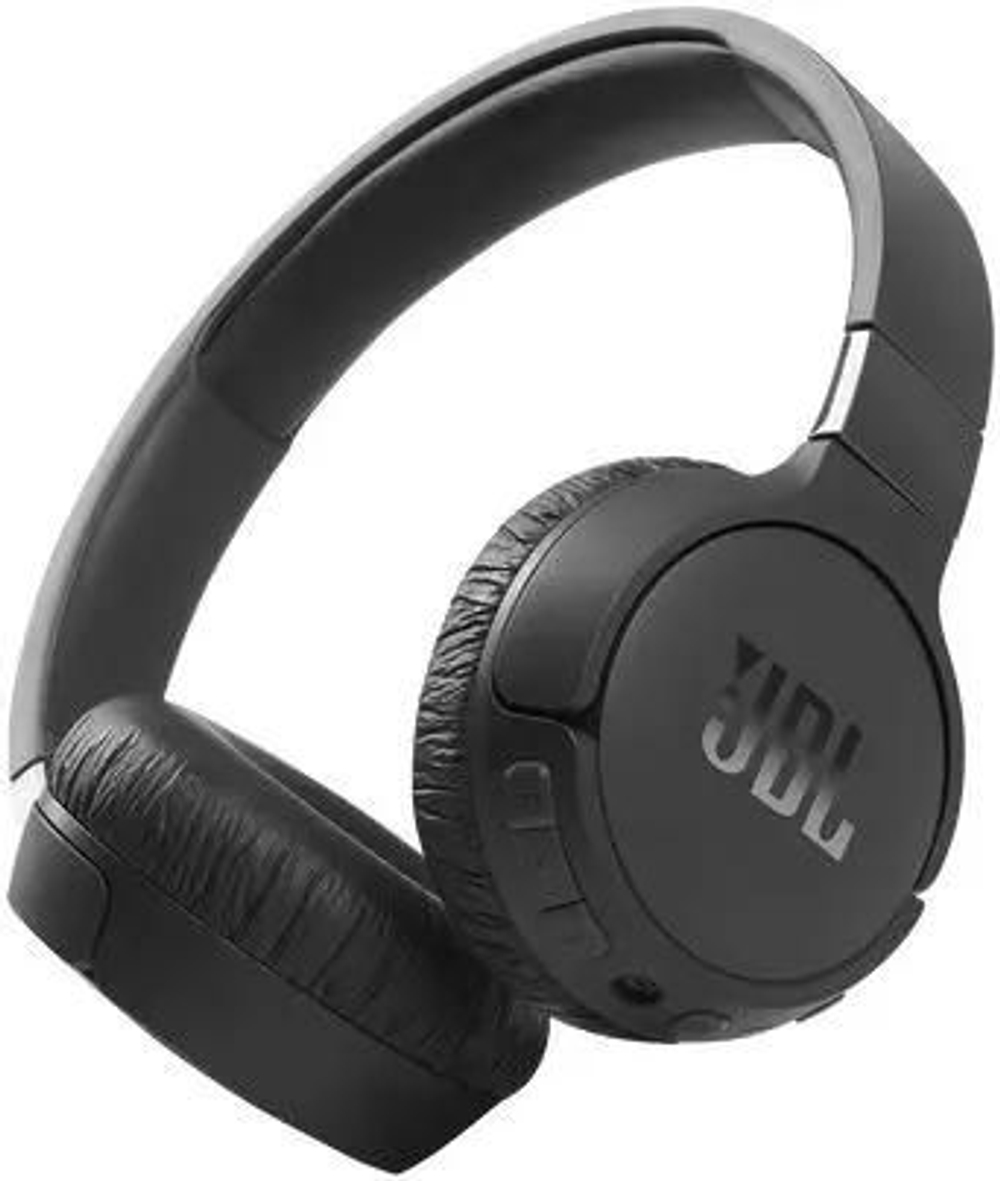Наушники JBL Tune 660BT NC, Bluetooth/3.5 мм, накладные, черный [jblt660ncblk]