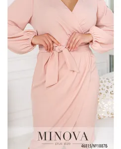Платье 1087Б-пудра Minova