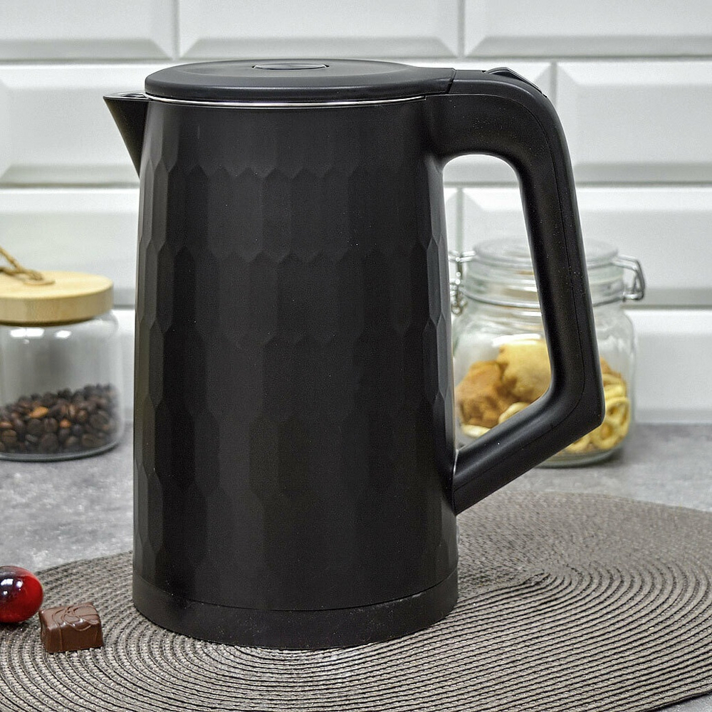 Чайник электрический 1,8л "Lykas" пластик, L-1808