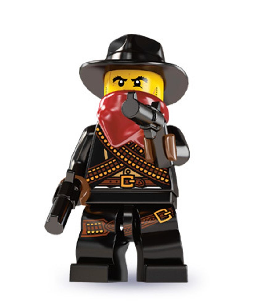 Минифигурка LEGO 8827 - 5  Бандит