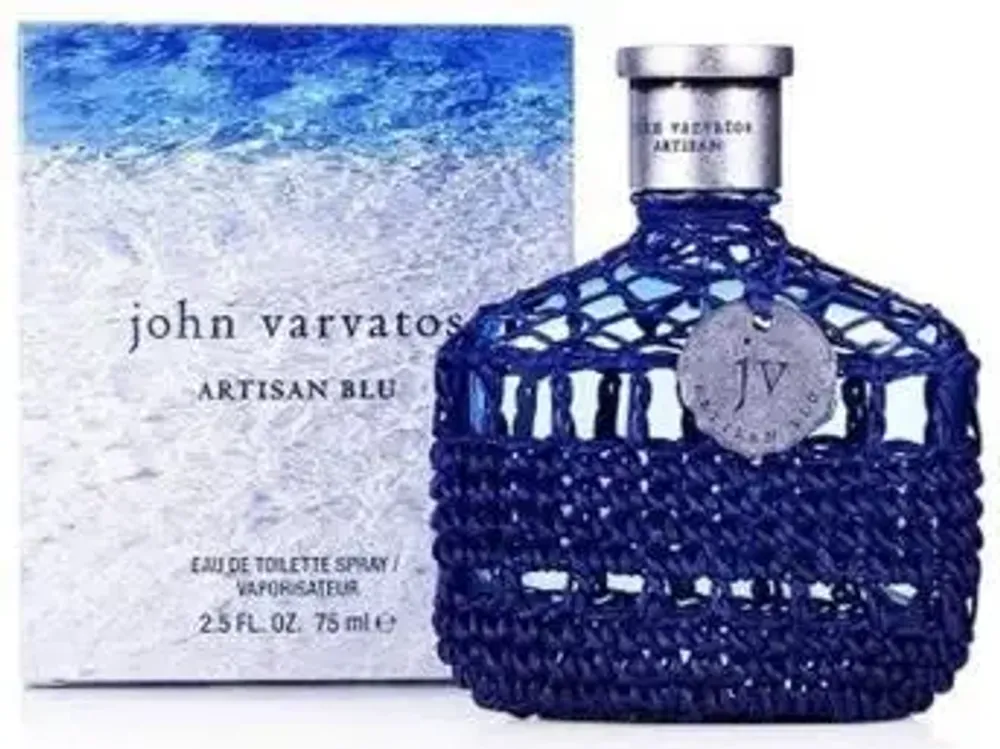 Мужская туалетная вода John Varvatos Artisan Blu EDT 75 мл с нотами бергамота и кедра.