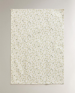 Zara Home кухонное полотенце из хлопка, цветочный мотив, 60 40 см (комплект 2 шт.) · 9232/026