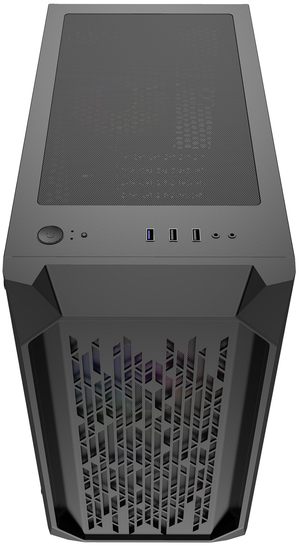 Корпус mATX Powercase Alisio Micro X3B