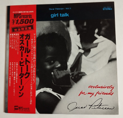 Винтажная виниловая пластинка LP Oscar Peterson Girl Talk (Japan 1978) (Obi)