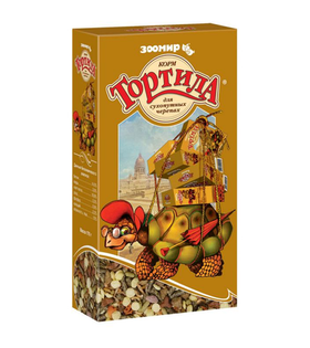 Тортила, гранулы для сухопутных черепах 170гр. (смесь)