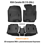 комплект eva ковриков в салон авто для KIA Cerato III (13-20г.) от supervip
