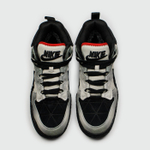 Кроссовки Nike x CPFM Dunk Mid Grey / Black with Fur