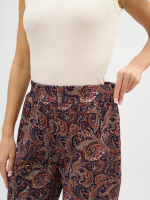 Брюки Б-18/тсиний-огурцы