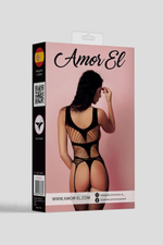 Боди-комбинезон Adelita (Размер: S-M-L) (Цвет: черный)