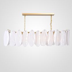 Люстра на штанге Angel Style Italian Murano Glass Rectangle L120