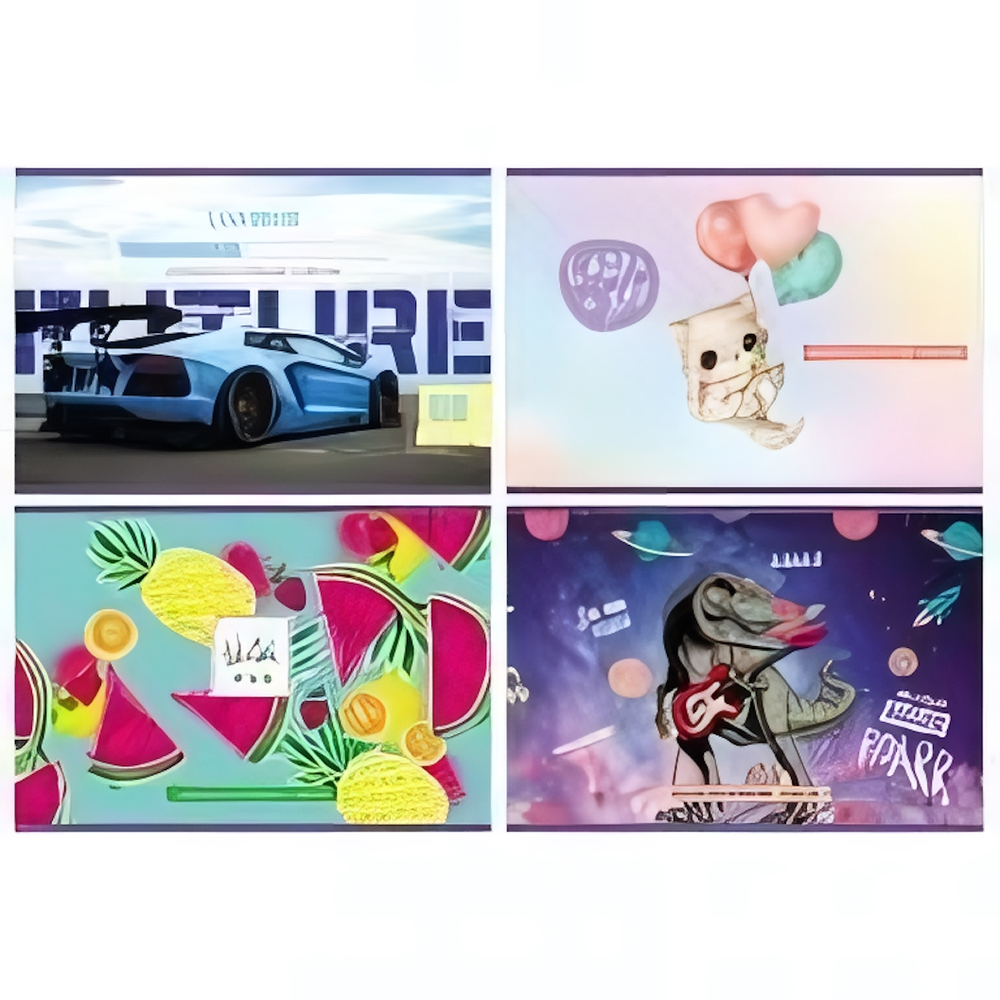 Альбом для рисования А4 8л. "Mix.Универсальный" эконом, в ассорт. (BG)