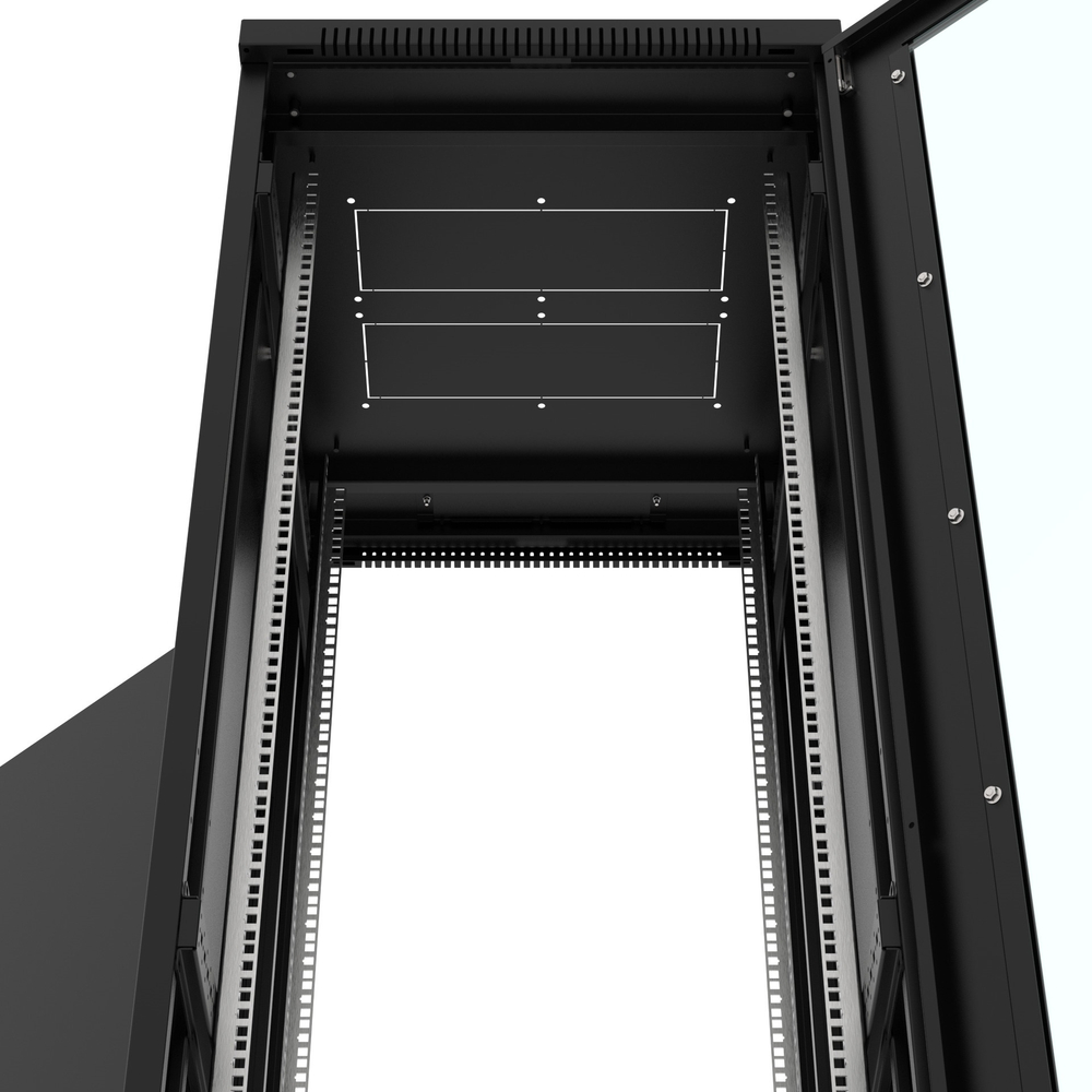 Шкаф напольный 19", 42U Filum FL-NT-4268GM2M-BK