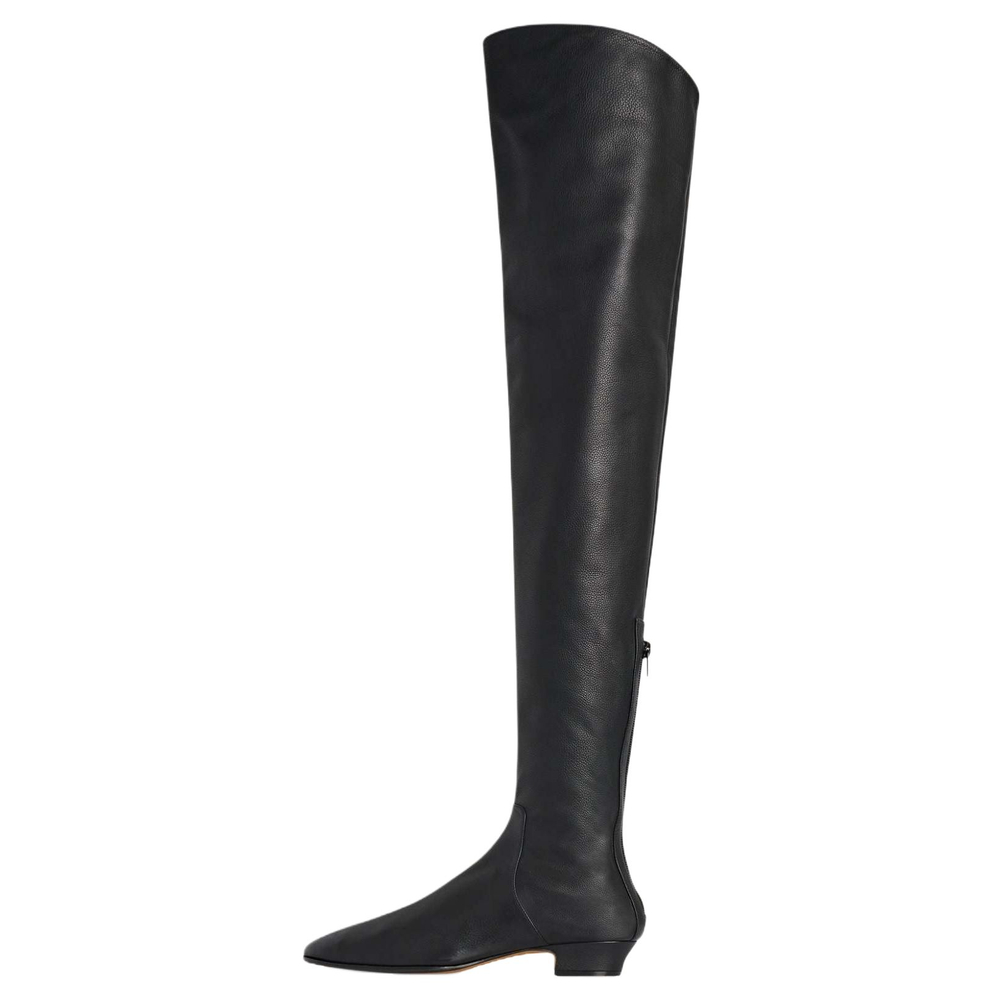 THE ROW Awar Over the knee Boots Women"s Black