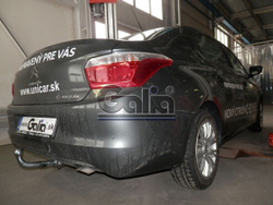 Фаркоп оцинкованный Galia C064C для Citroen C-Elysee 2013-, Peugeot 301 2013-(паспорт и сертификат в комплекте)(без электрики)