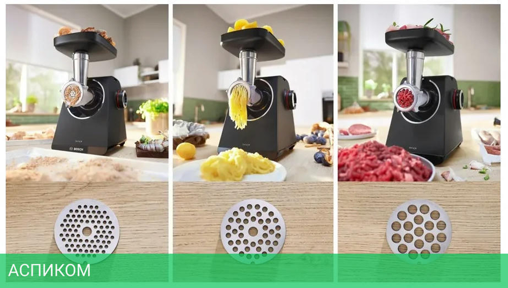 Мясорубка Bosch MFWS440B черный