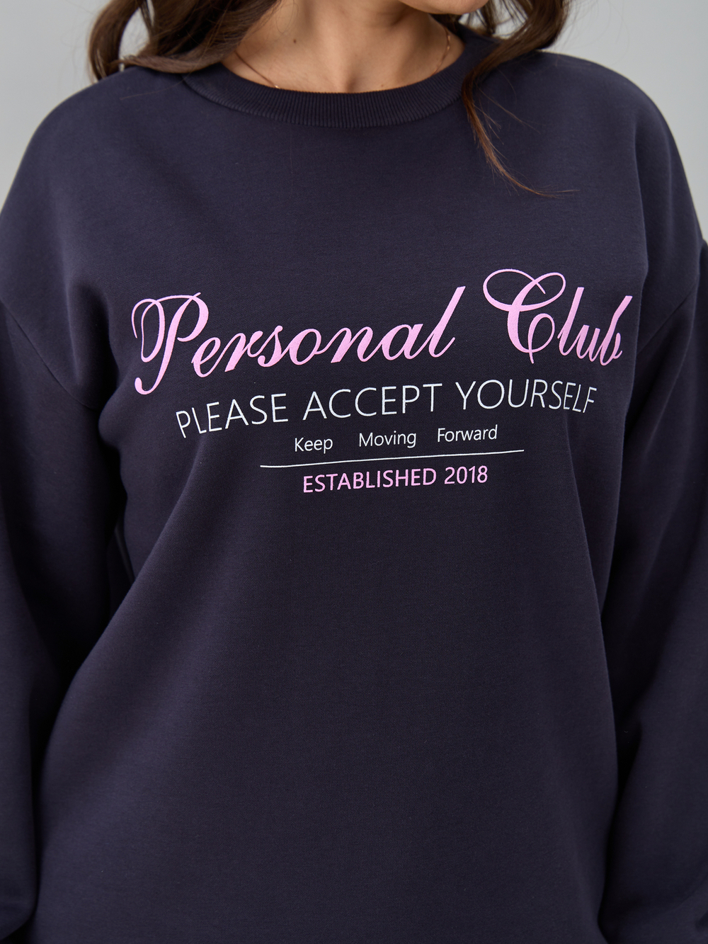 Толстовка Кис-090/графит-п