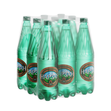 Нарзан минеральная вода 1л ПЭТ природной газ