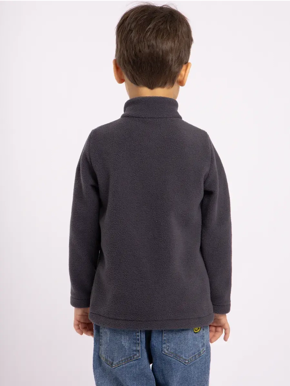 Кофта флисовая детская на молнии