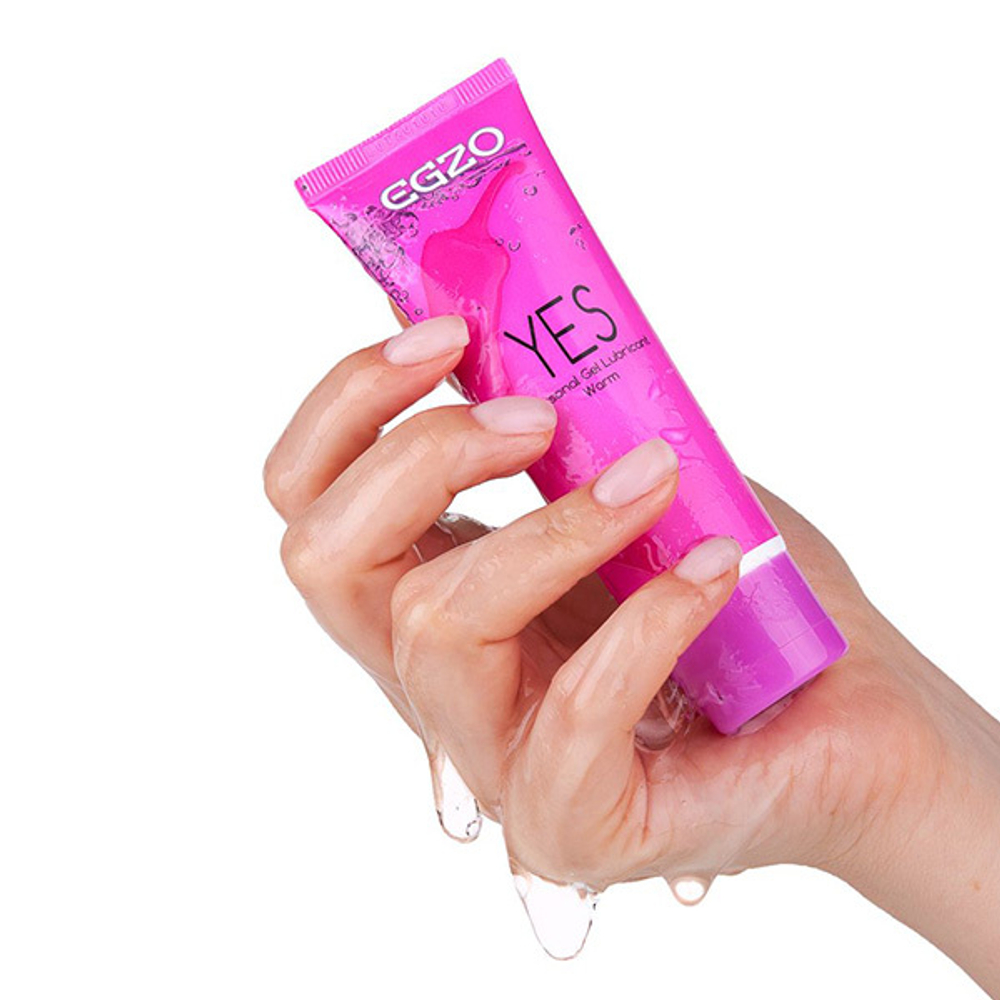 Согревающий лубрикант на водной основе Egzo Yes 50мл