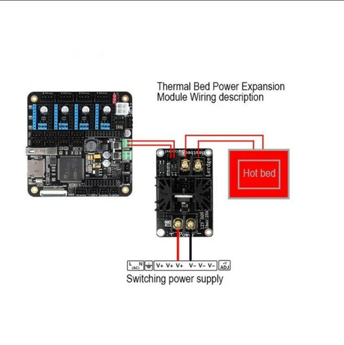Силовой модуль 25А с проводами