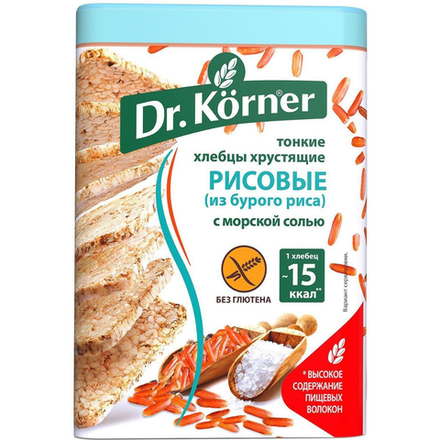 Хлебцы Dr. Korner с морской солью 100 гр