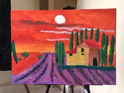 Занятия в Художественной студии 28, 30 июня и 2, 3 июля 2022 г.