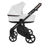 Коляска 2 в 1 Roan Esso Leather, White / Белый