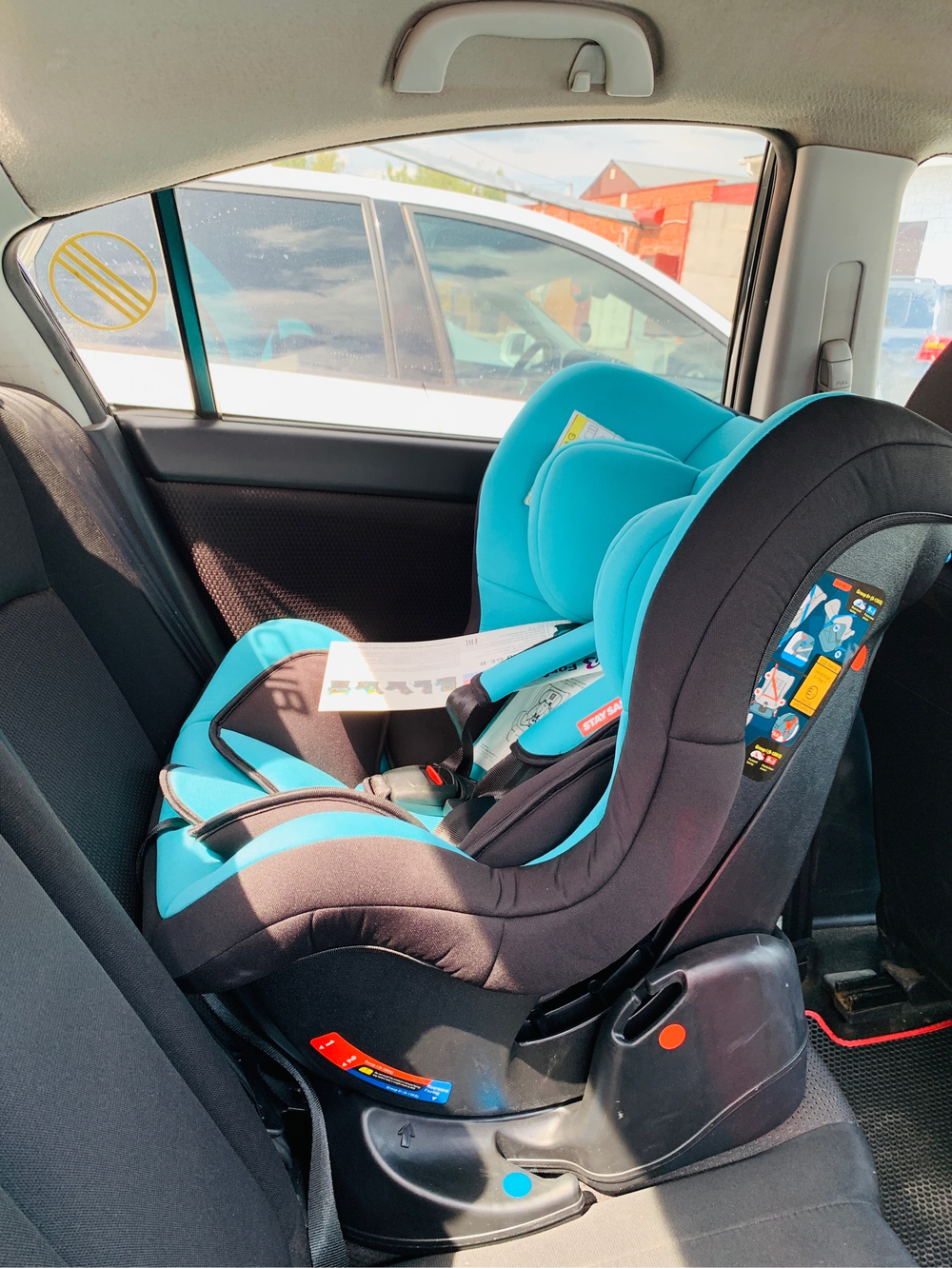 Автокресло детское GE-B (Мятно-чёрный (mint+black)) Артикул: GE-B/5