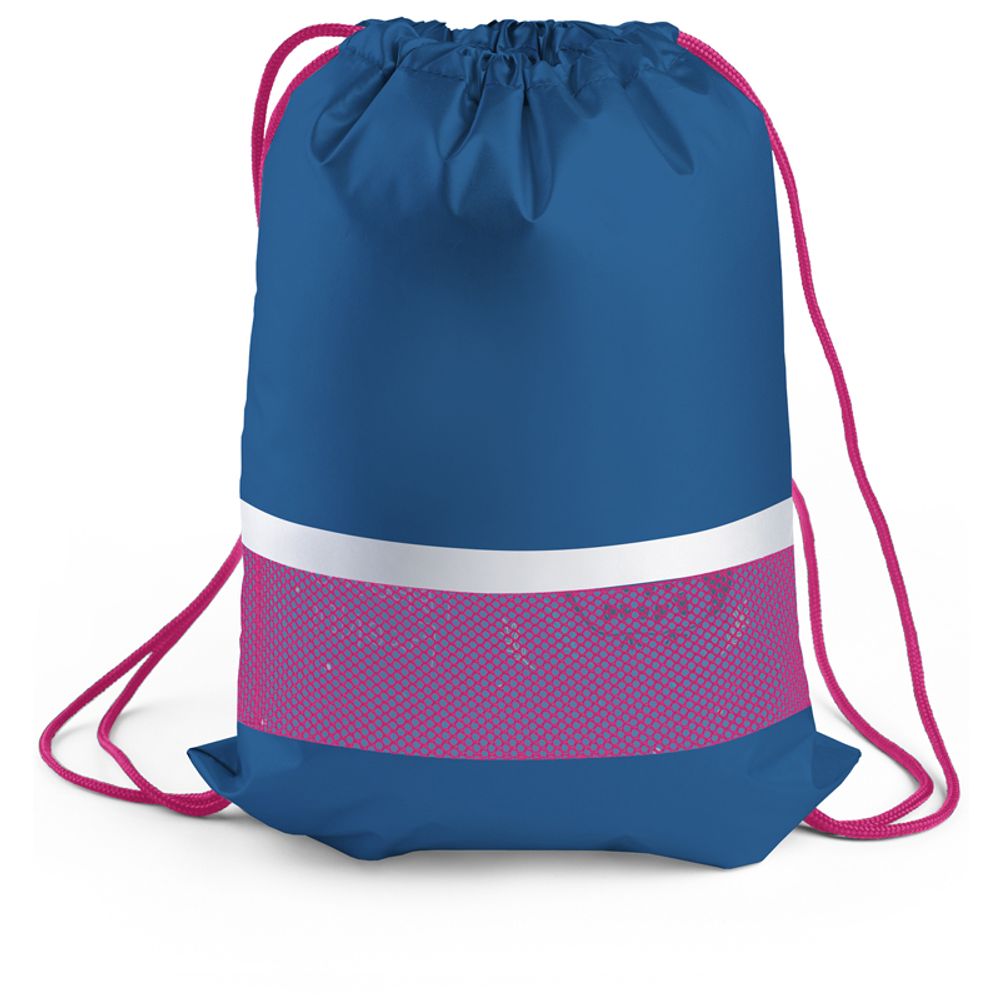 Мешок для обуви 1 отделение, Berlingo Funny owl 46х36см, сеточка, светоот.лента