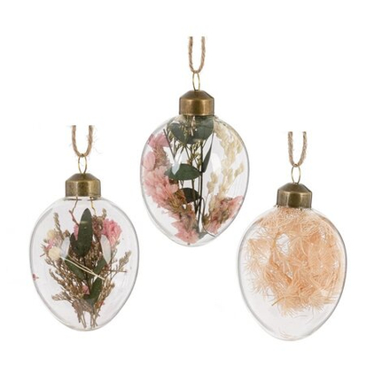 GAEM Набор из 6-ти изделий декоративных подвесных "Яйцо пасхальное" (6*8), L20 W20 H6,5 см