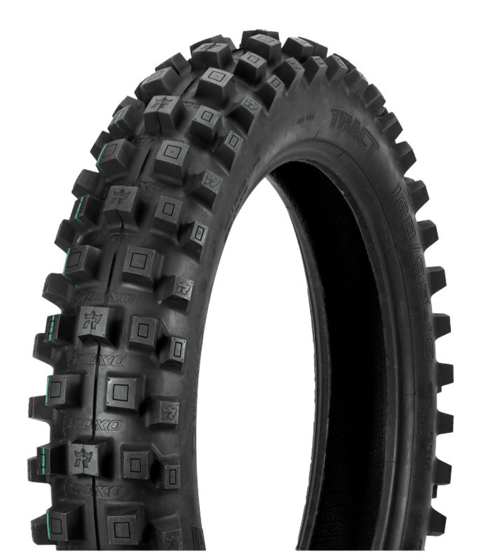 Шина мотоциклетная задняя ROKO TRACT Rear 120/90- 18 Soft