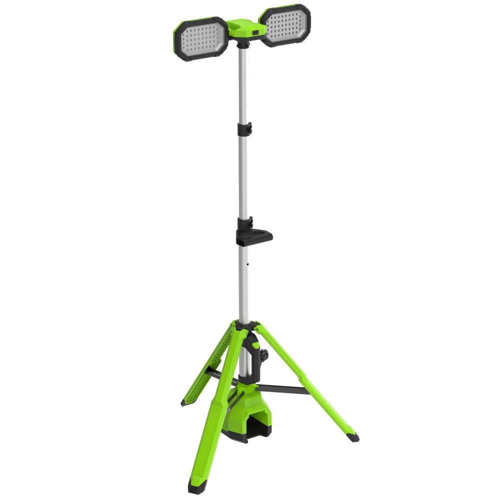 Мачта осветительная аккумуляторная Greenworks GPT-STL Арт.3503207, 24V /110-240V, 3000 лм, без АКБ и ЗУ