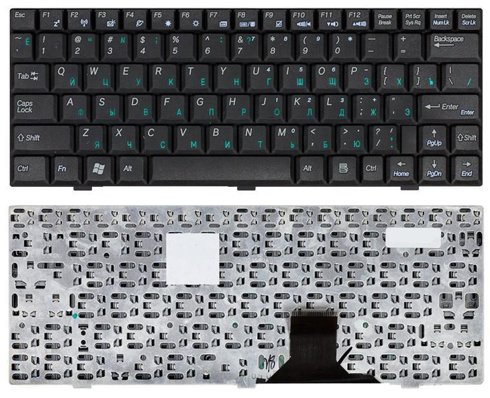 Клавиатура для ноутбука Asus U1 U1F U1E черная