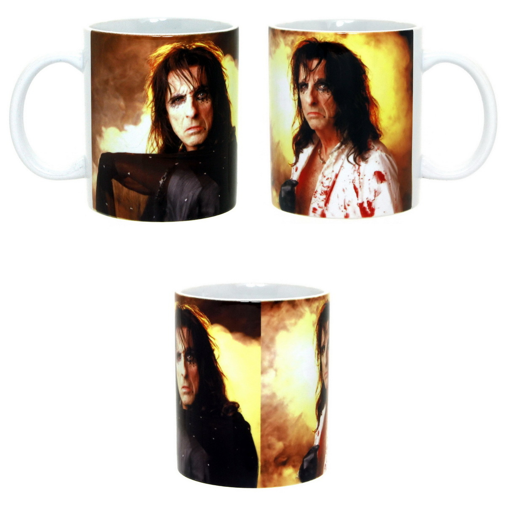 Кружка керамическая Alice Cooper.