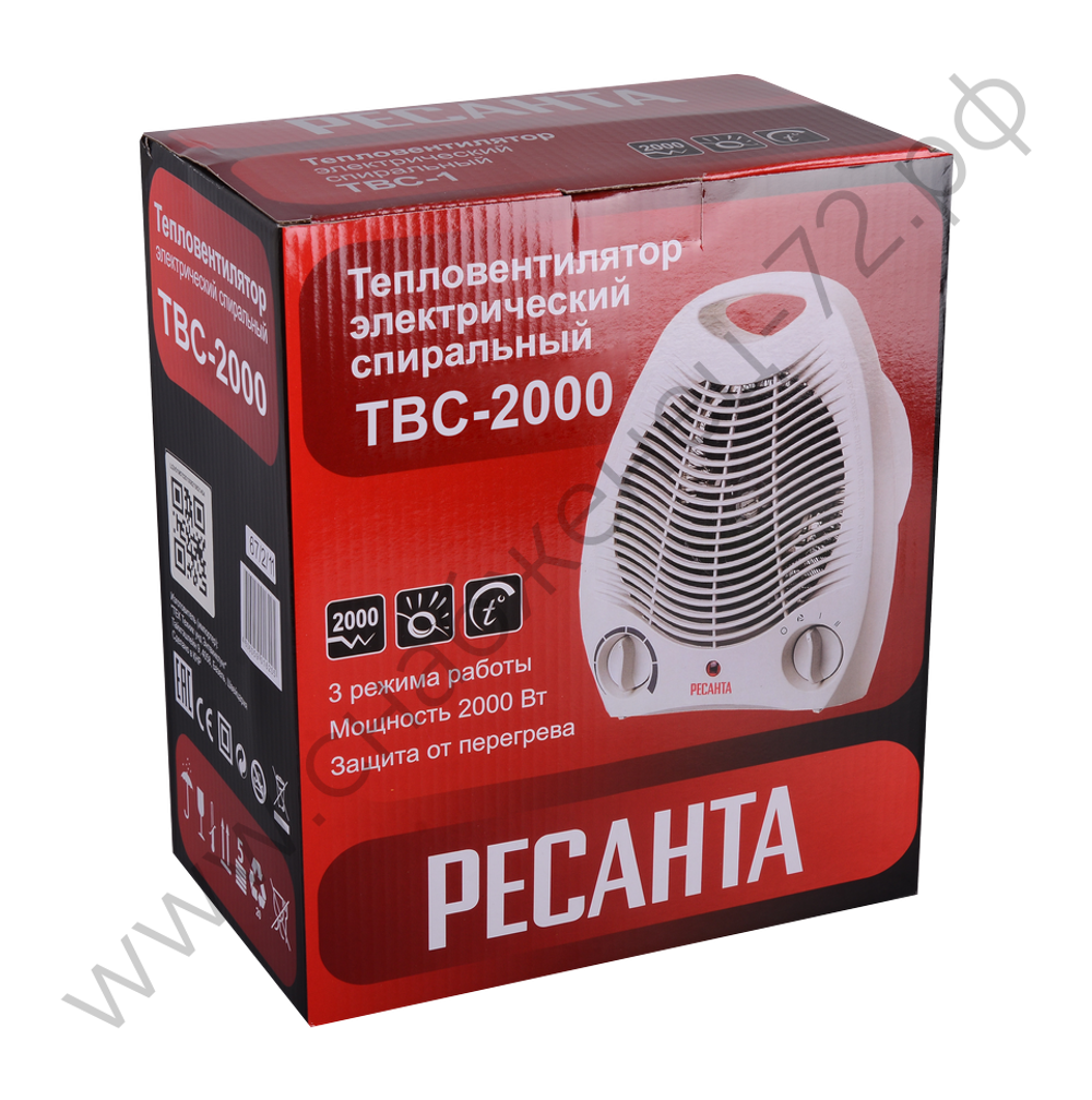 Тепловентилятор Ресанта ТВС-2000