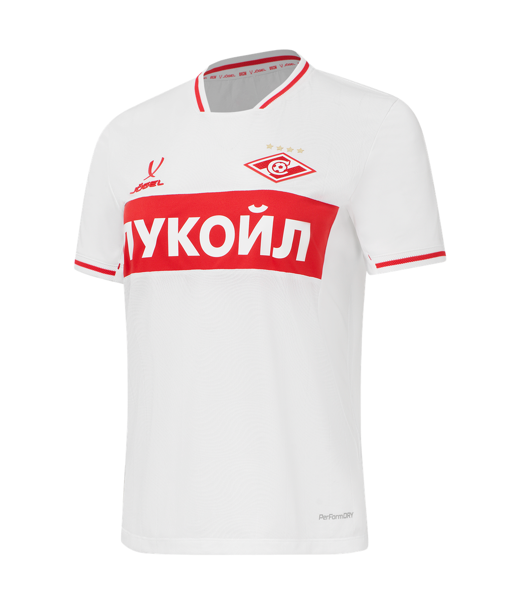 Футболка игровая Jögel PerFormDRY Spartak 25 Away Jersey W, белый