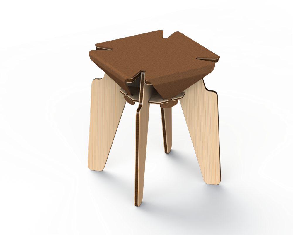 Чехол для табуретки и подставки