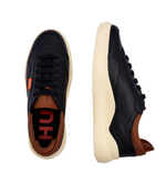 Кожаные кроссовки blake_tenn_tbna HUGO - черный(50516931)